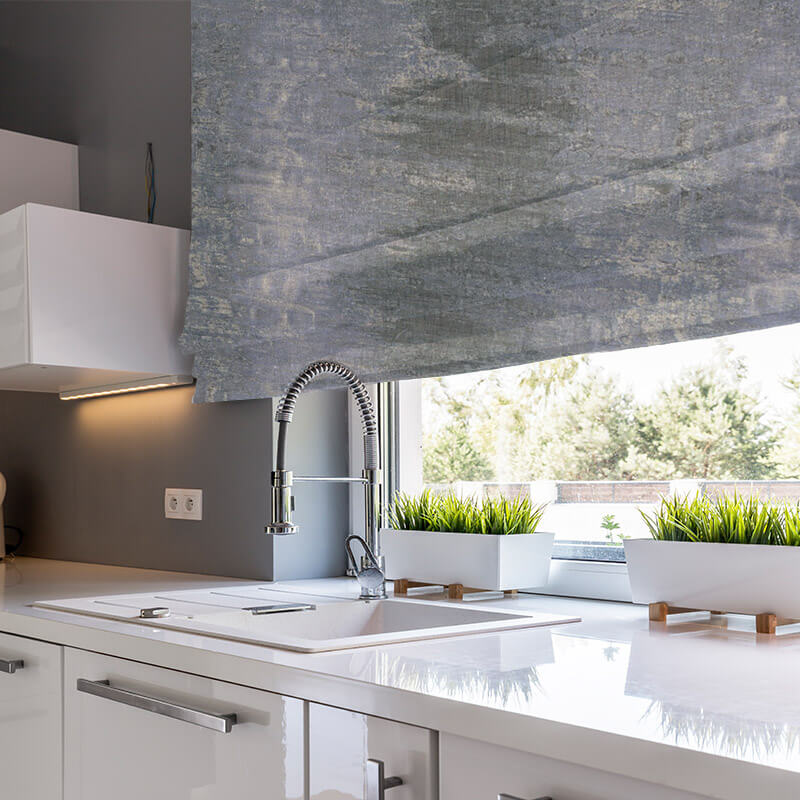 Erosion Torrent Nature Inspired Design Quality Roman Blinds NZ