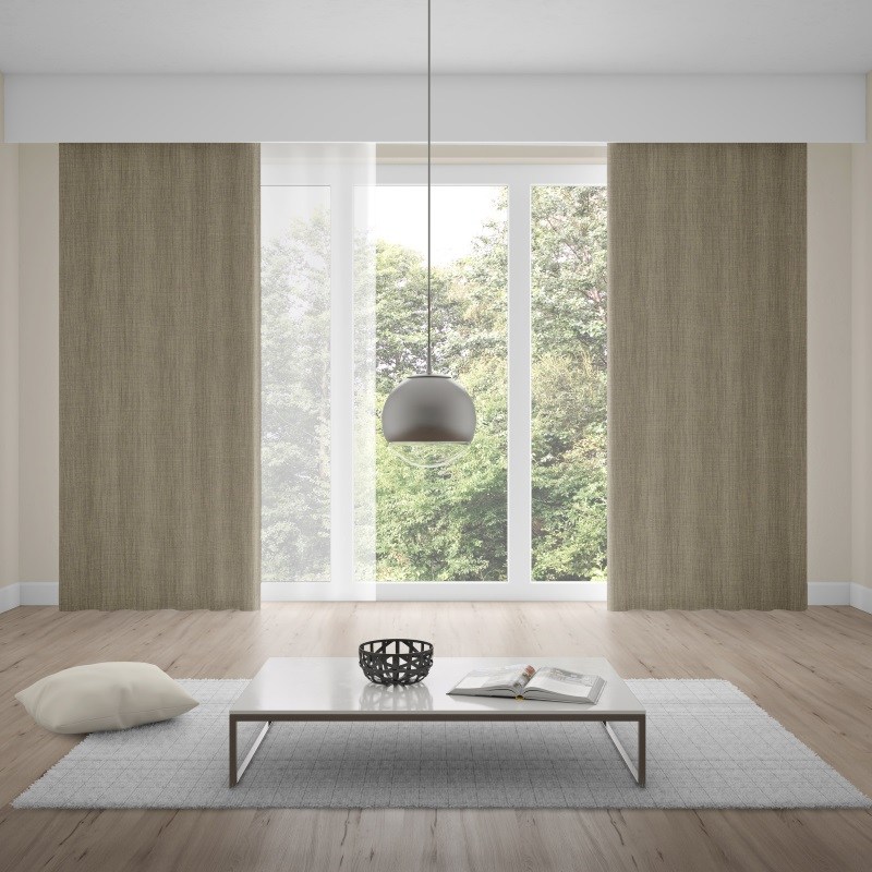 Bonny Ash Plain Fabric Curtains Online