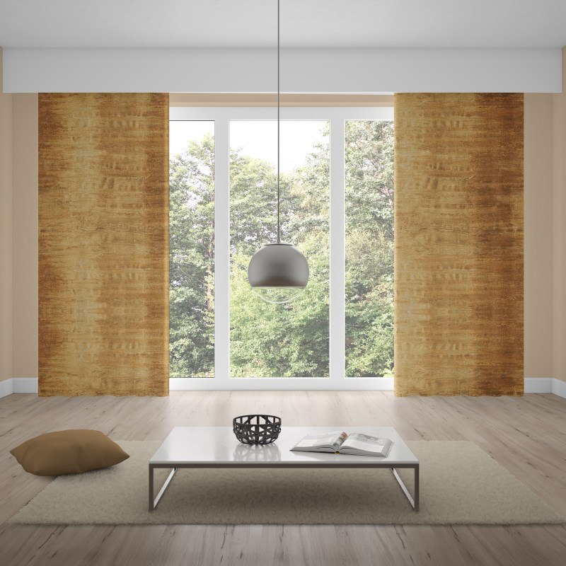 Erosion Oxide Nature Inspired Design Blackout Curtains