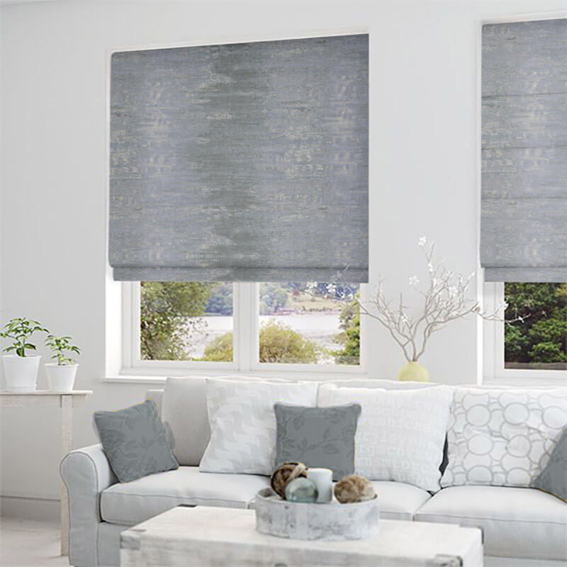 Erosion Torrent Nature Inspired Design Roman Blinds