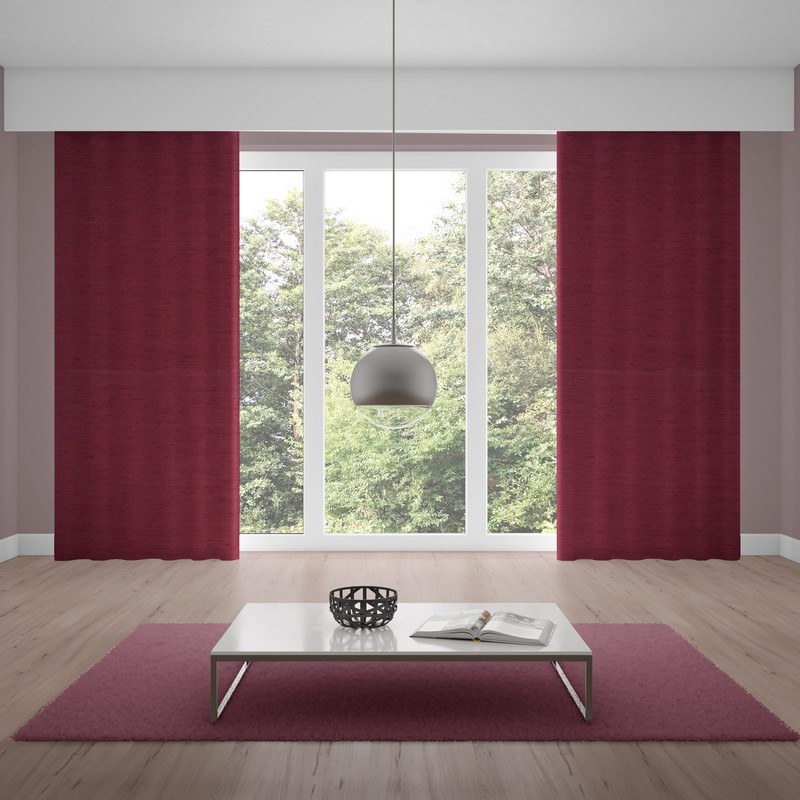 blackout curtains luxe burgundy
