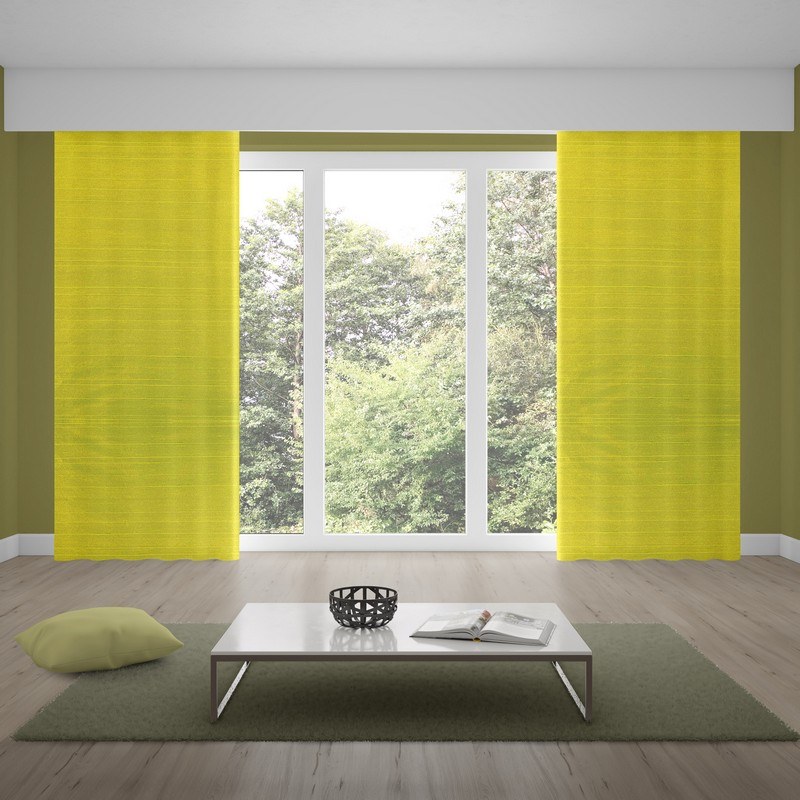 blackout curtains luxe chartreuse
