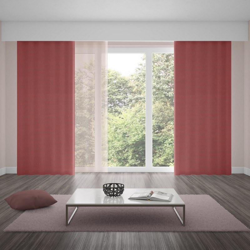 blackout curtains luxe coral