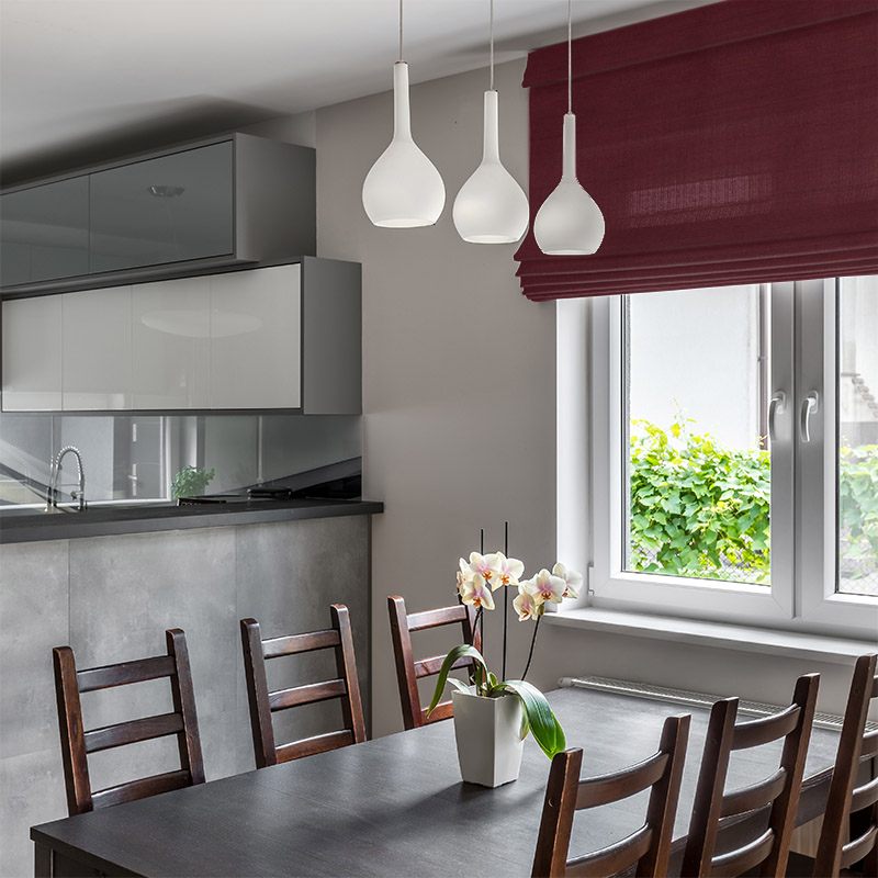 blinds luxe cabernet