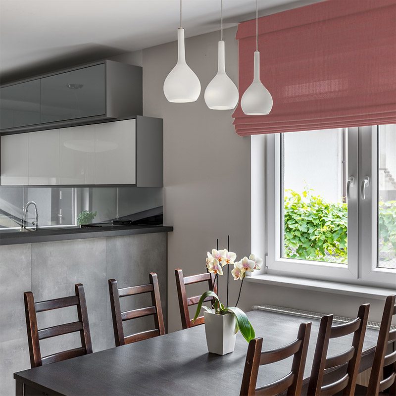 blinds luxe coral