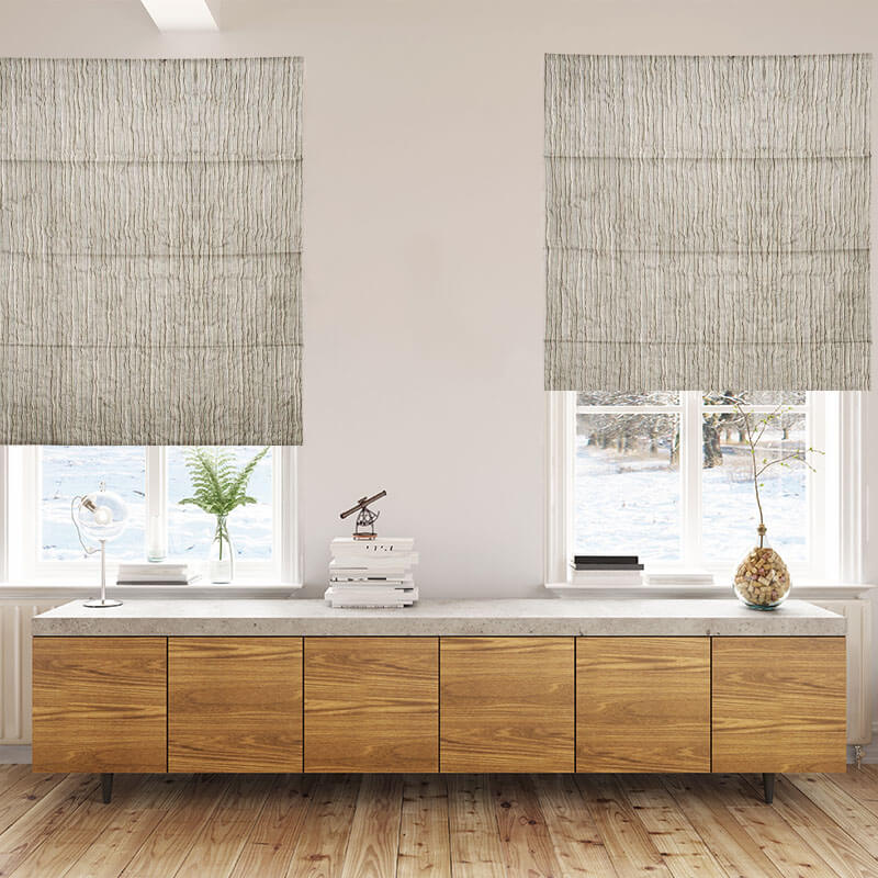 lounge roman blinds turbulent haze