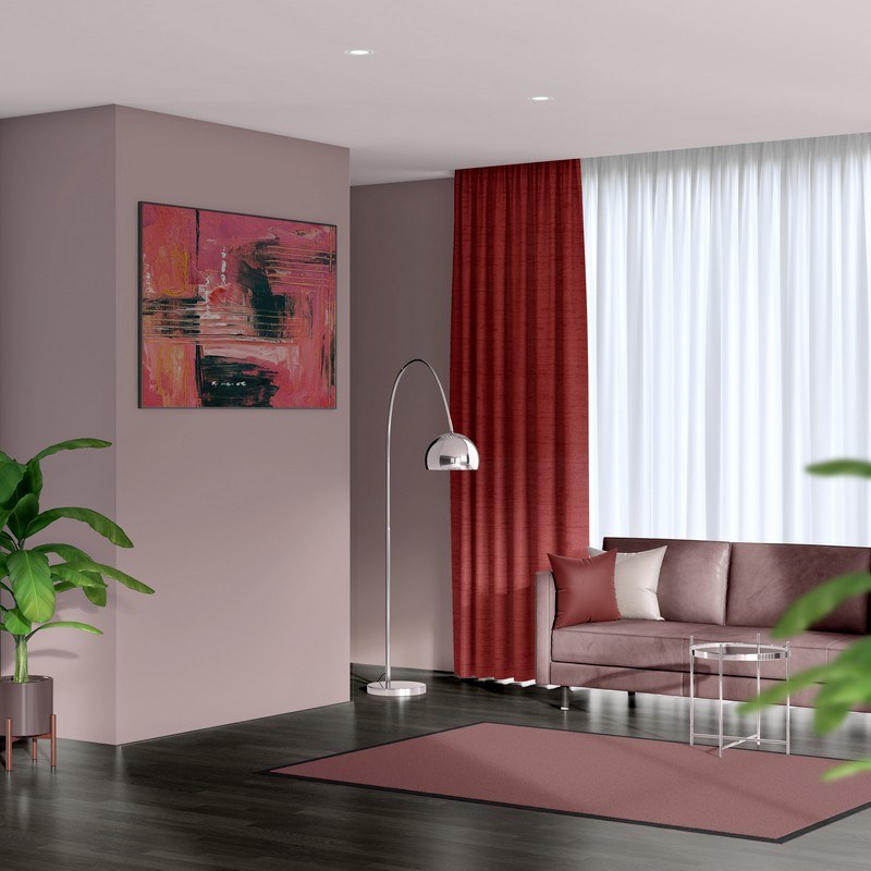 ready made curtains luxe chilli