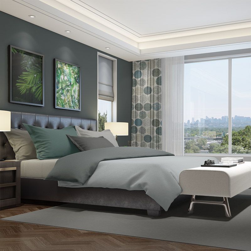 ready made curtains nz planter indigo