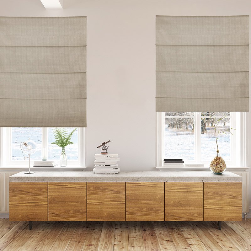 roman blinds luxe bamboo