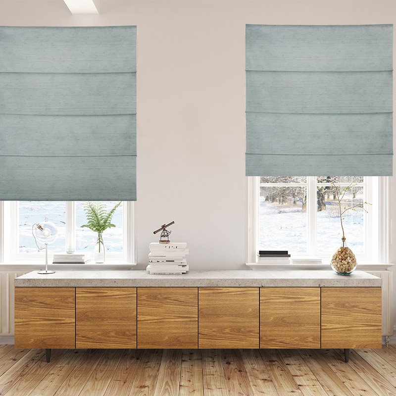 roman blinds luxe cascade