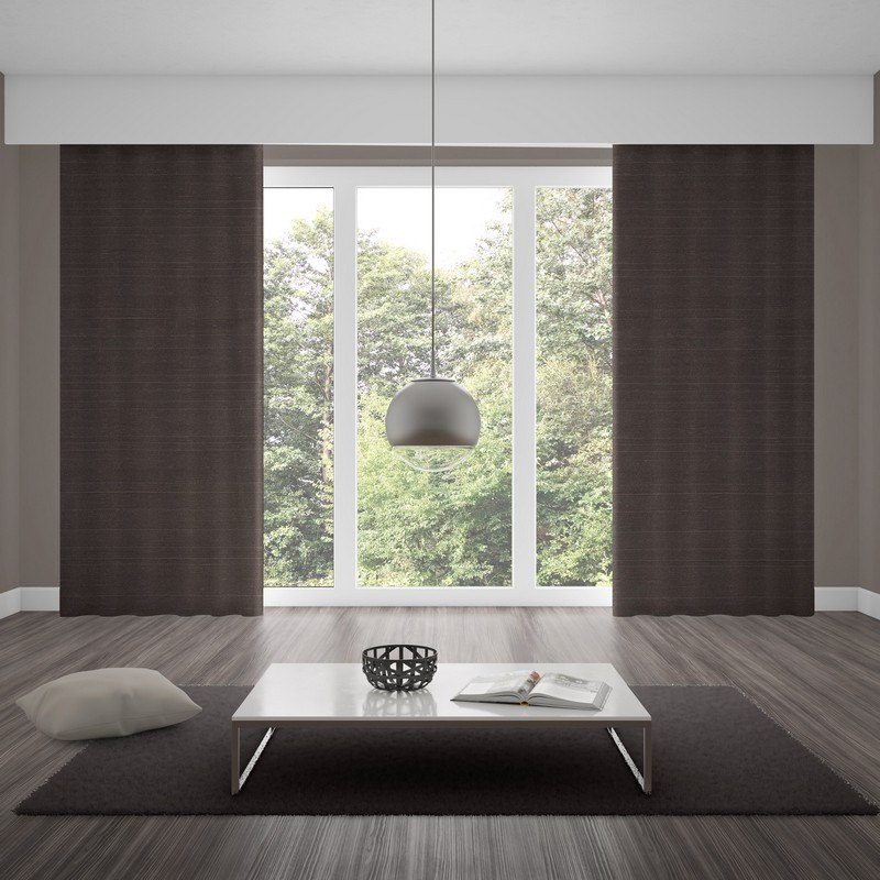 blackout curtains luxe fudge