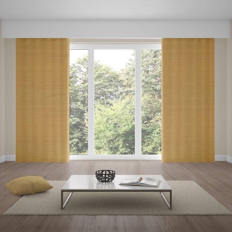 blackout curtains luxe gold