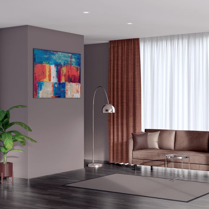 blockout curtains nz silk road burnt sienna