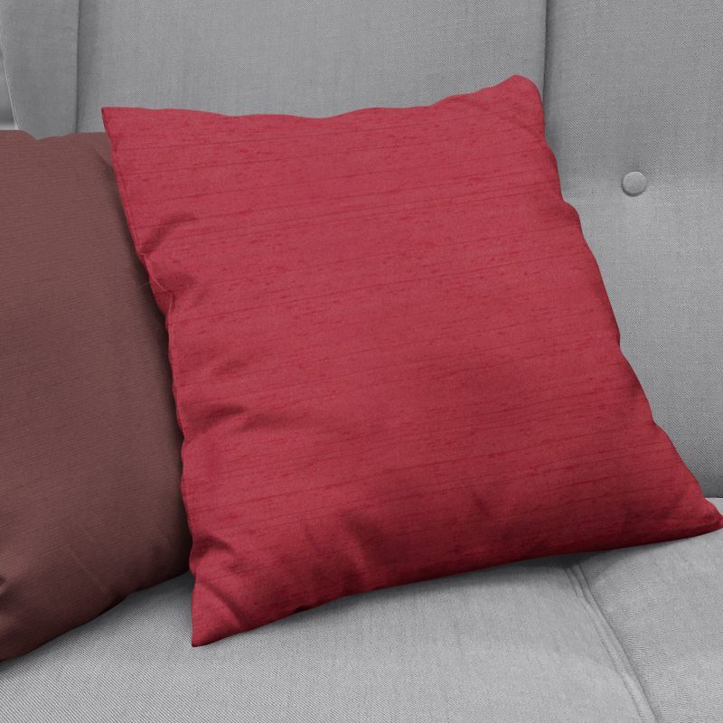 cushions luxe ruby