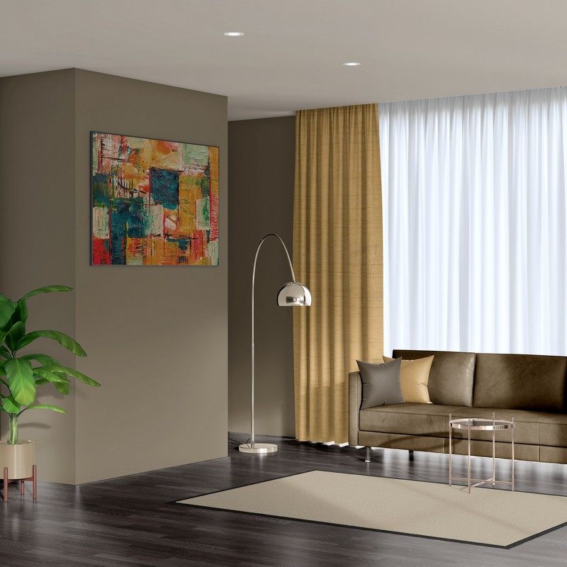 ready made curtains luxe gold