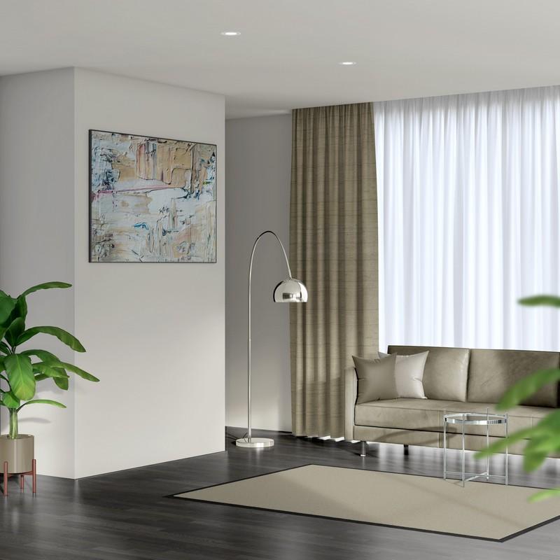 ready made curtains luxe leaf