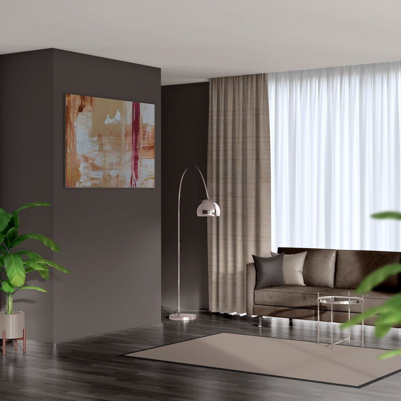 ready made curtains luxe mushroom