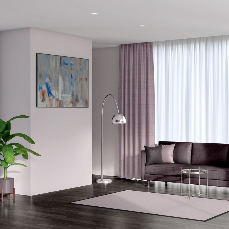 ready made curtains luxe orchid