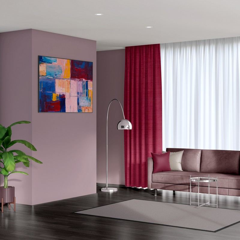 ready made curtains luxe peony