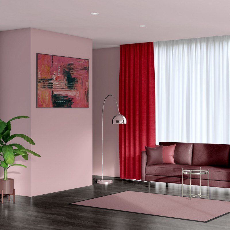 ready made curtains luxe poppy