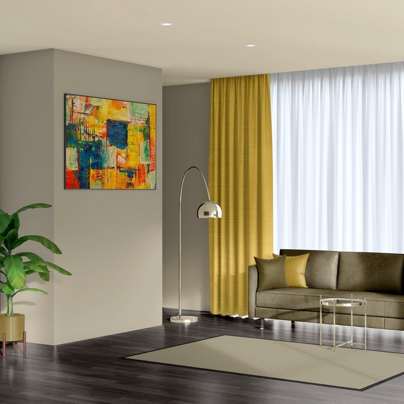 ready made curtains luxe sunflower