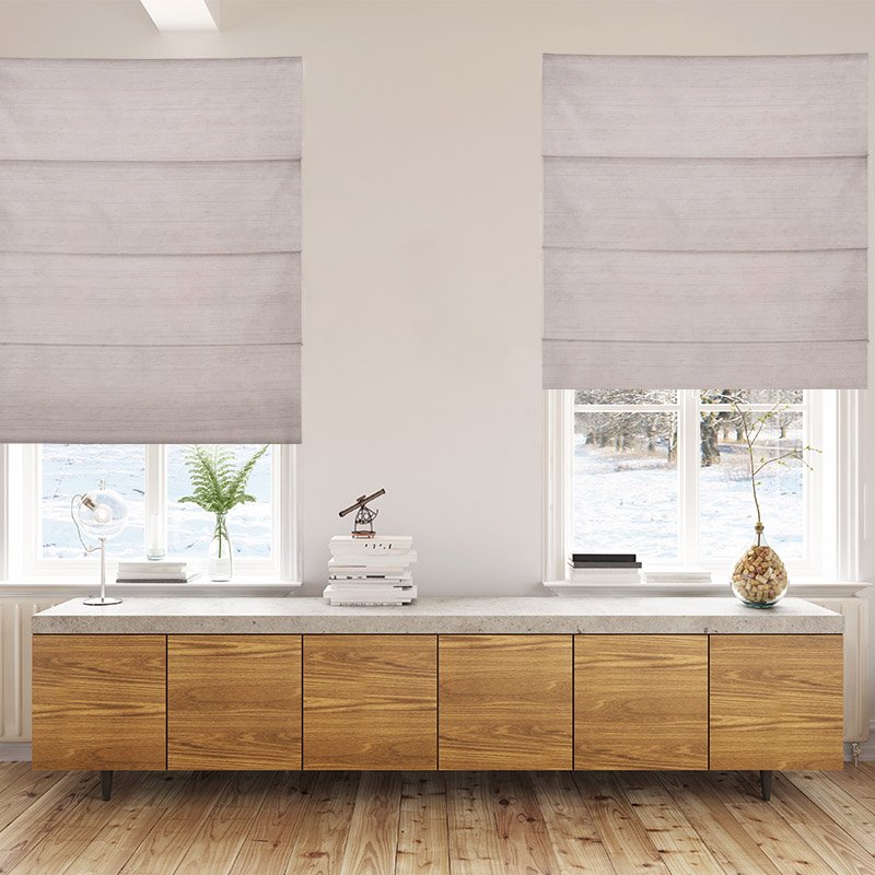 roman blinds luxe ecru