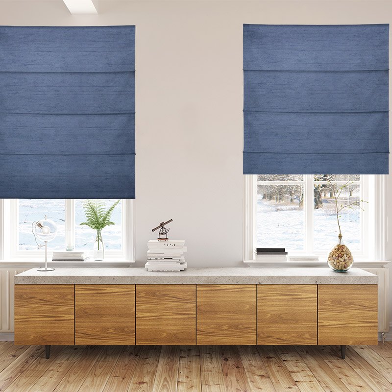 roman blinds luxe night