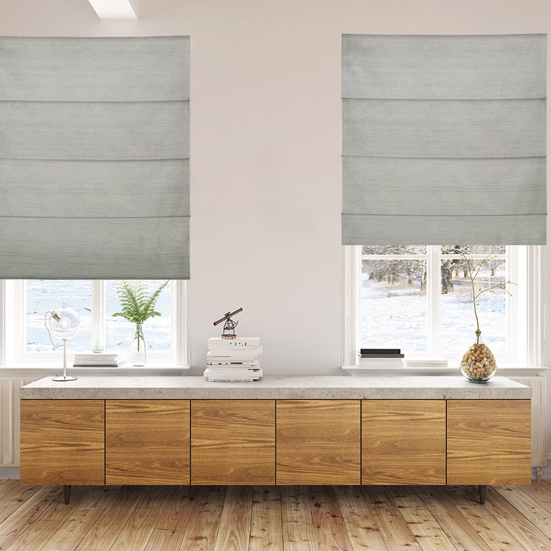 roman blinds luxe sage
