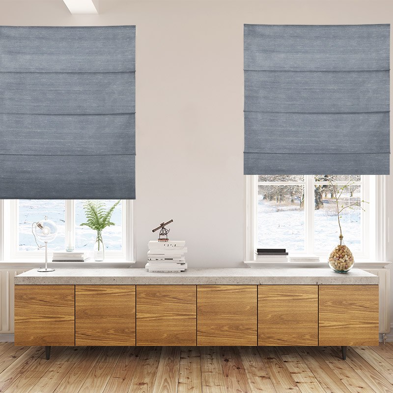 roman blinds luxe slate