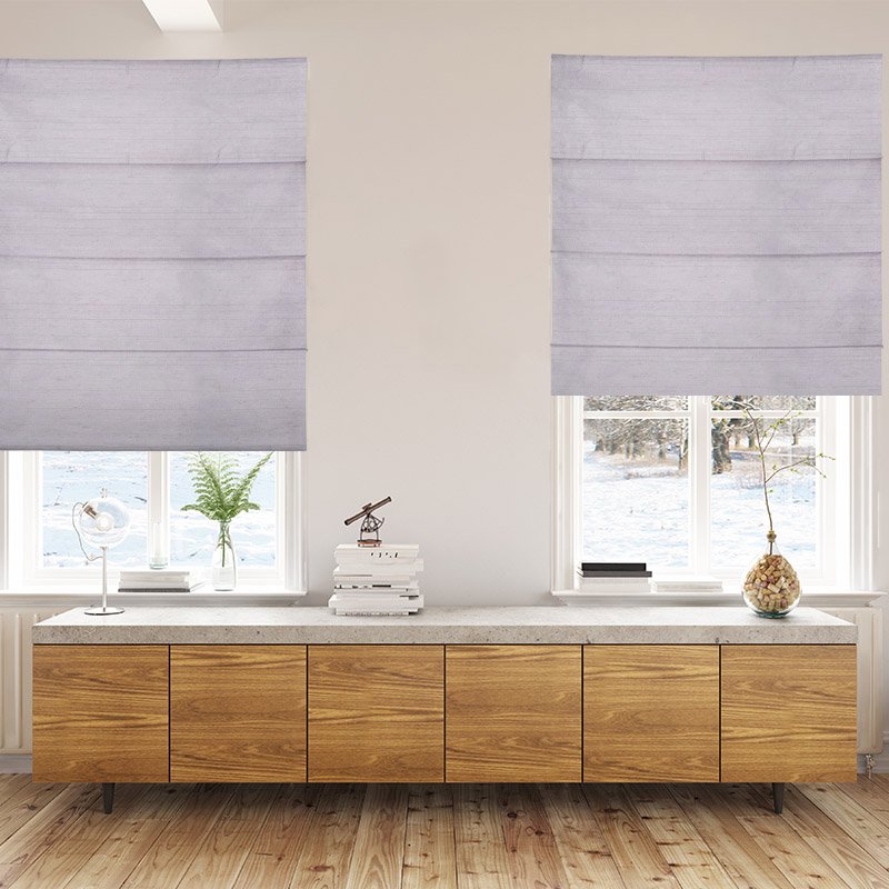 roman blinds luxe sterling