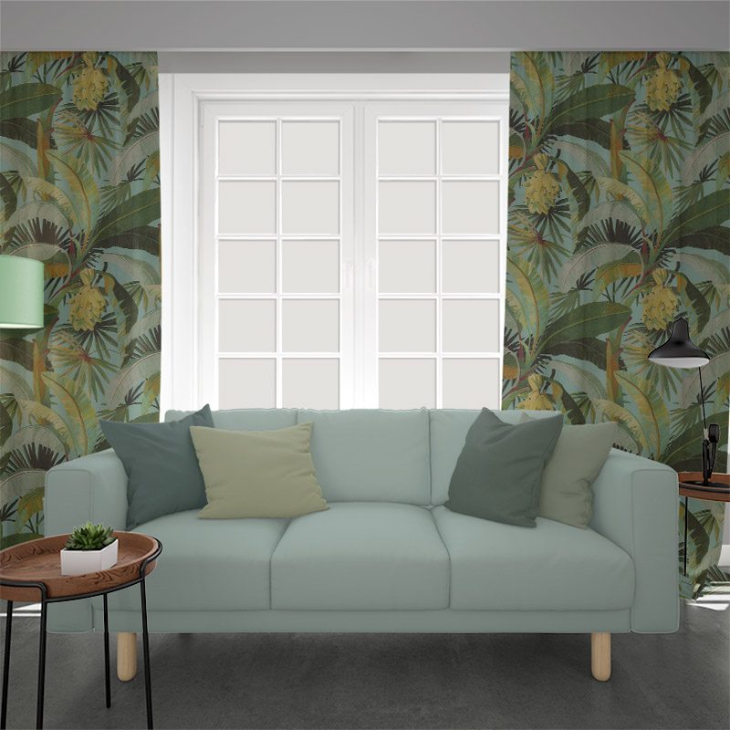 blackout curtains nz la palma aqua