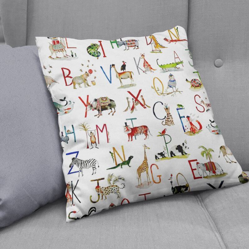 cushions nz alphabet safari paintbox