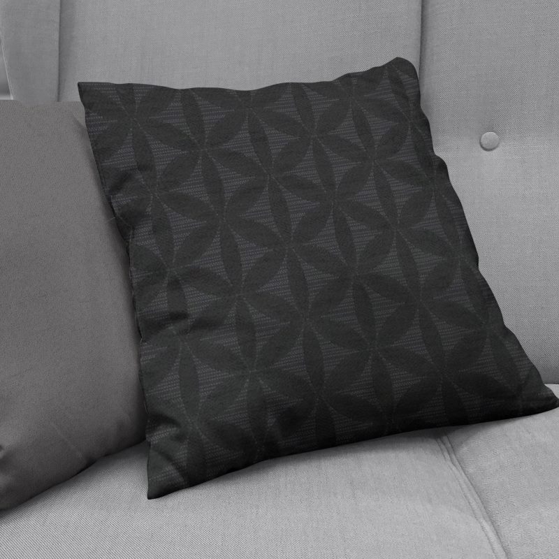 cushions nz tapa ebony