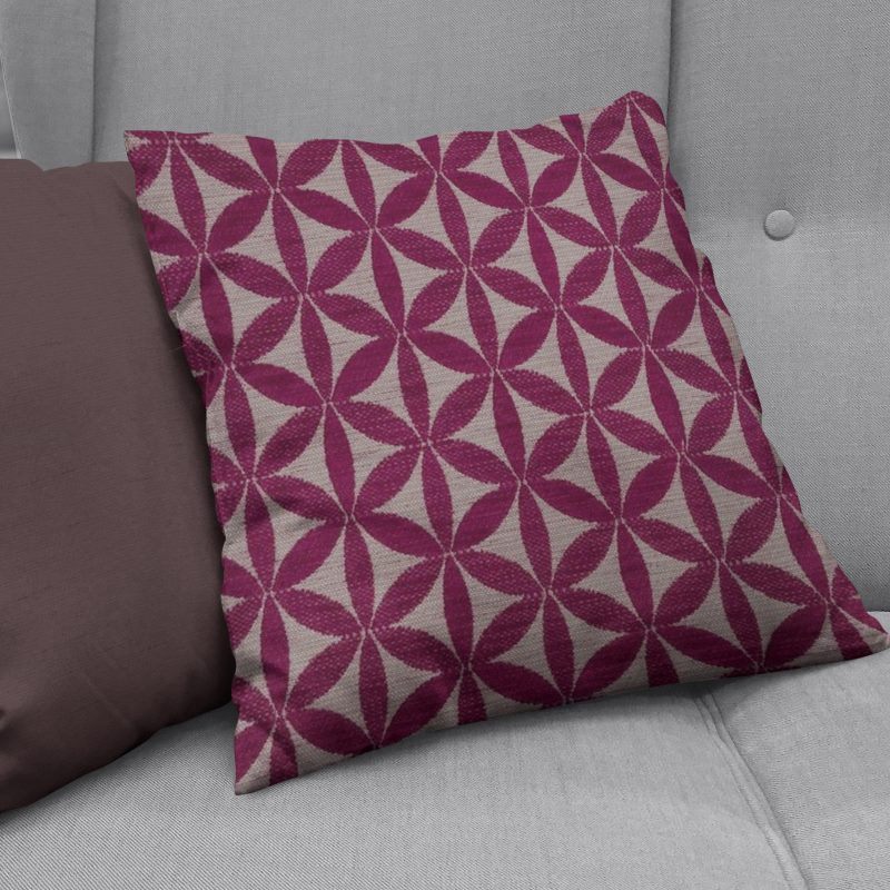 cushions nz tapa fuchsia