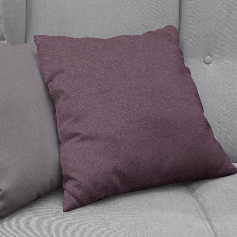 cushions provence aubergine