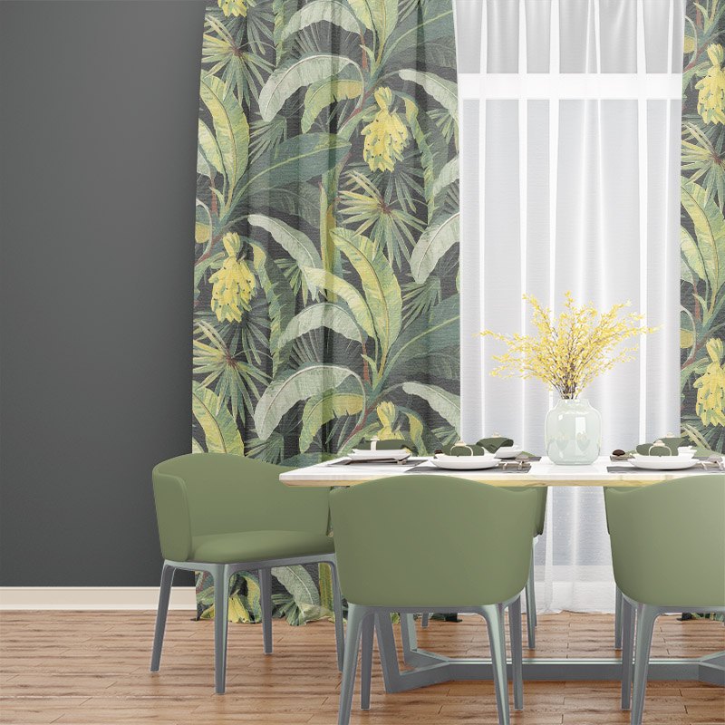 ready made curtains la palma midnight