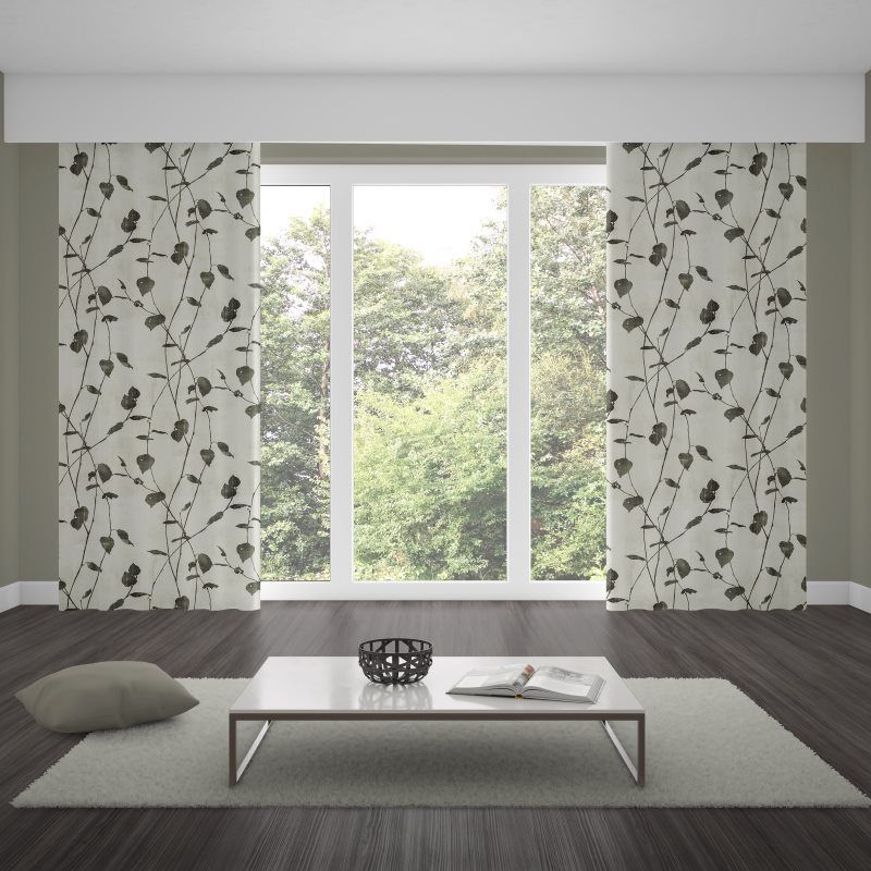 ready made curtains linfield charcoal