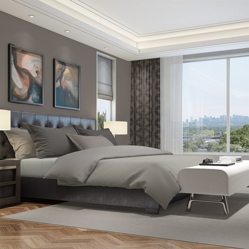 ready made curtains tapa aluminium