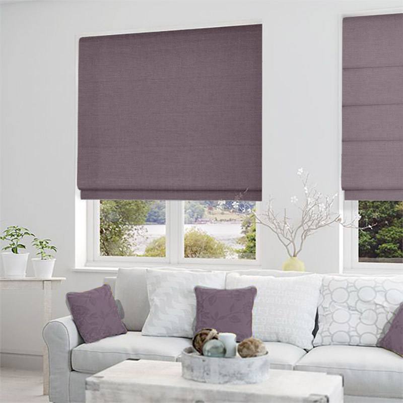 rods and blinds provence aubergine