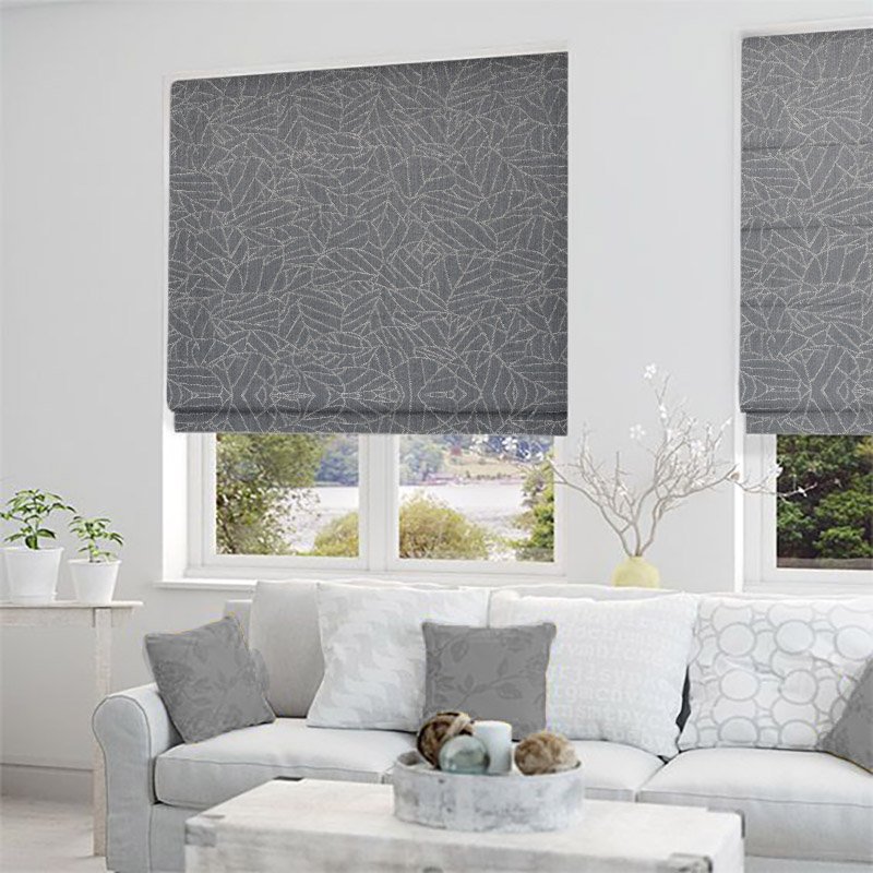 roman blinds nz laurel smoke