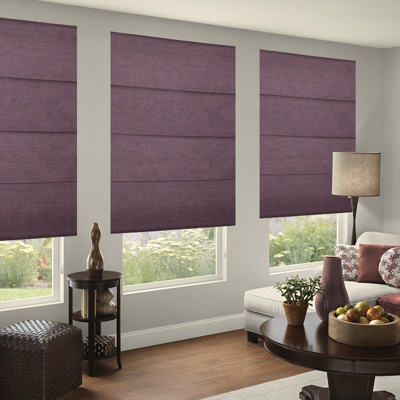 roman blinds nz provence aubergine