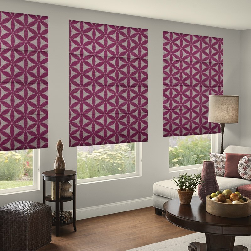 roman blinds nz tapa fuchsia