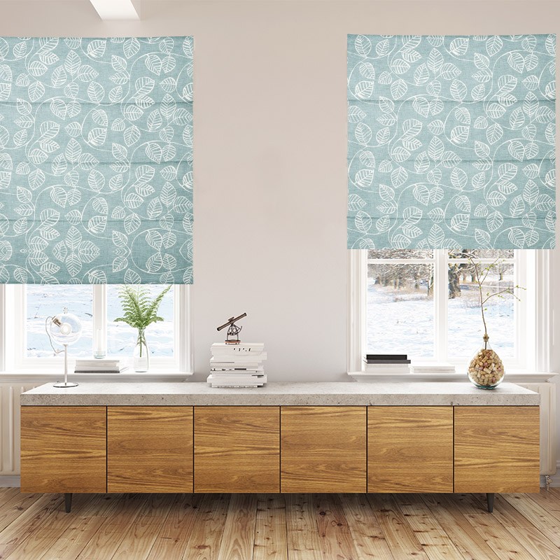 roman blinds nz vine denim