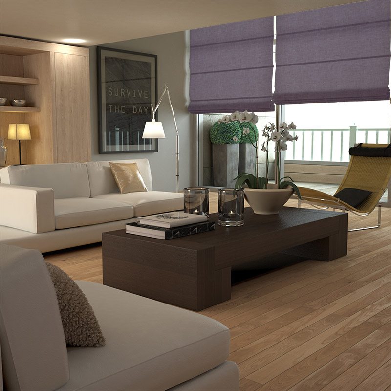 roman blinds provence lavender