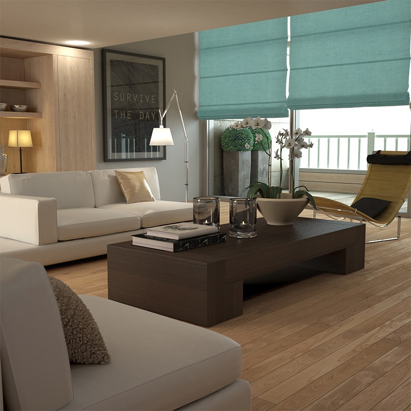 roman blinds provence mosaic