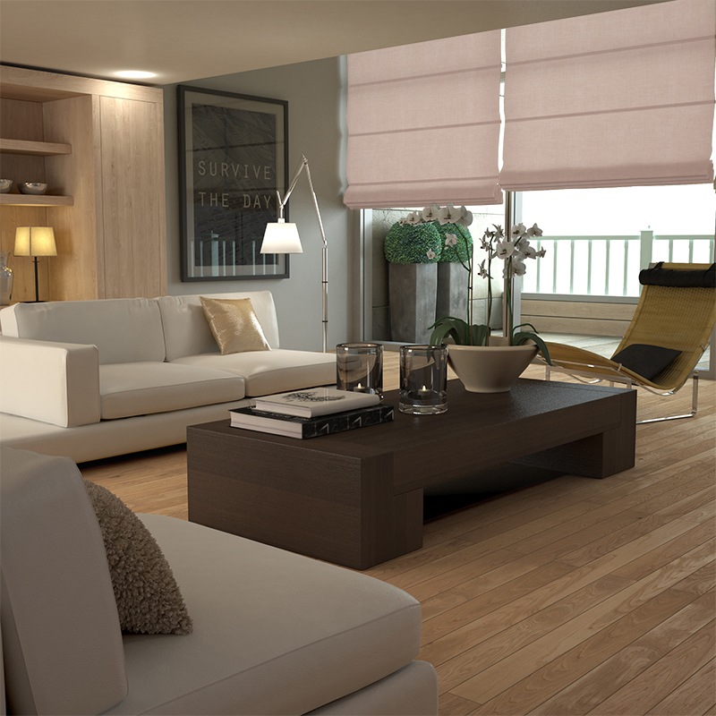 roman blinds provence petal