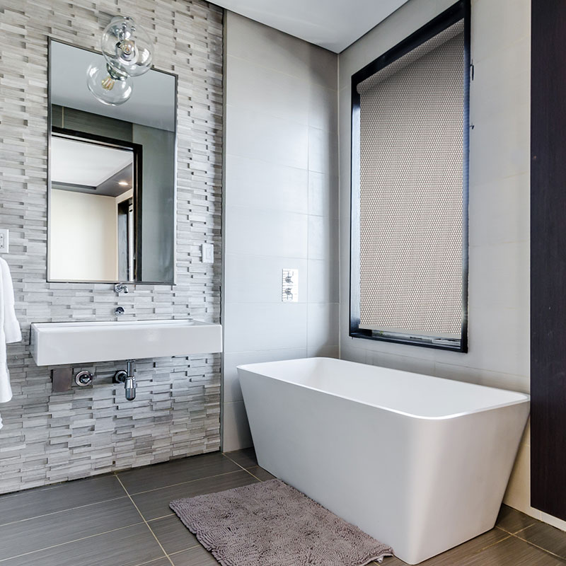 bathroom blinds nz shore white grey