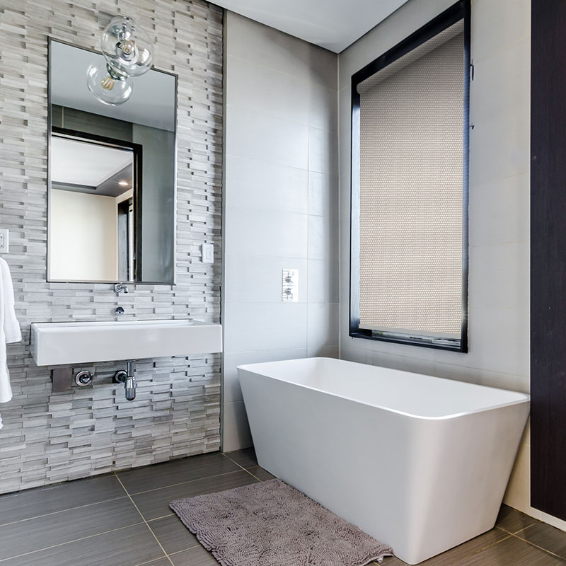 bathroom blinds nz shore white stone