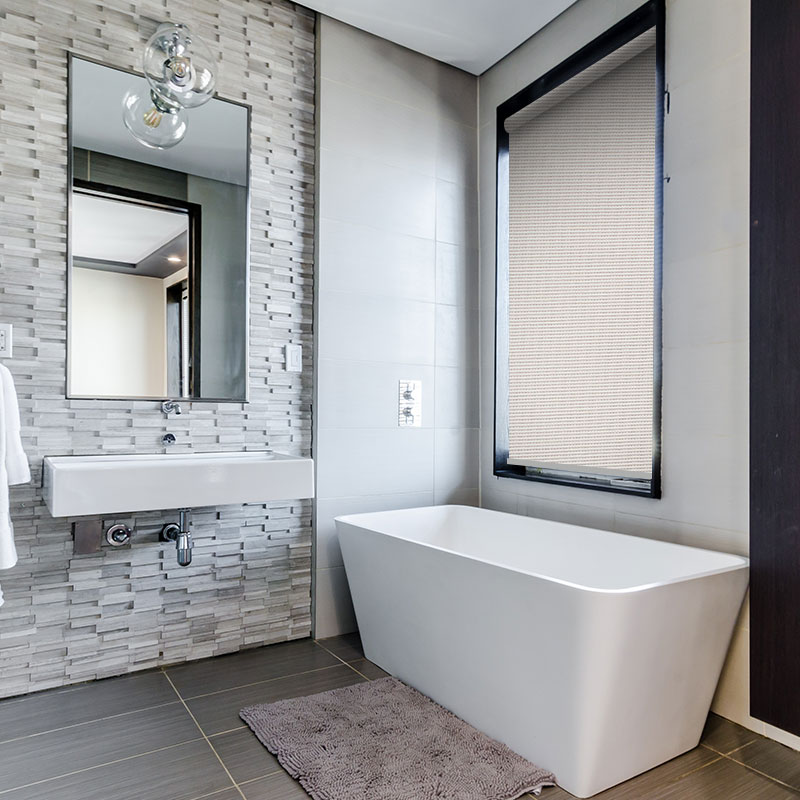 bathroom blinds nz shore white