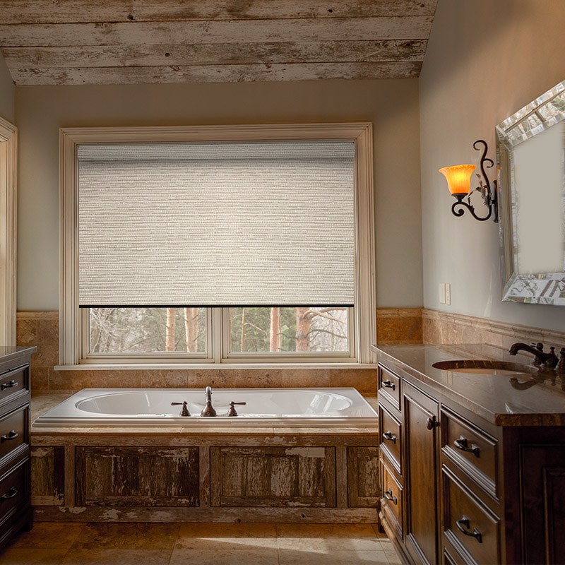 bathroom roller blinds lantra seed pearl